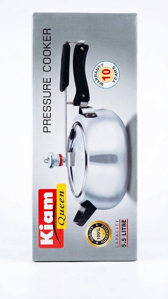 KIAM Queen 5.5 Litre Pressure Cooker | Sabuj Hub KIAM Queen 5.5 Litre Pressure Cooker