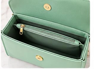 mint green ladies handbag interior compartment mint green ladies handbag interior compartment