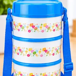 sabuj hub 3 layer insulated tiffin box front