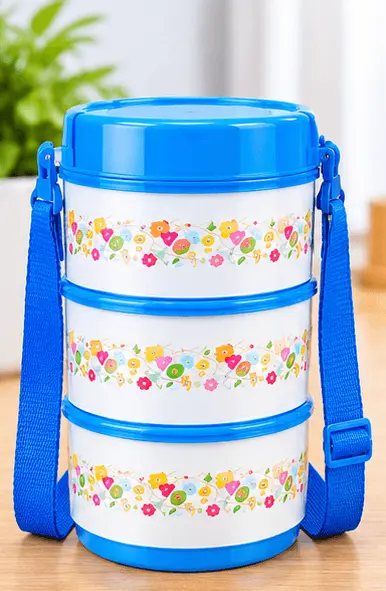 sabuj hub 3 layer insulated tiffin box front sabuj hub 3 layer insulated tiffin box front