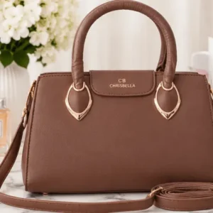sabuj hub brown flap handbag