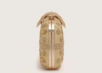 sabuj hub golden party clutch side profile sabuj hub golden party clutch side profile