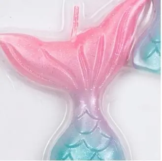 sabuj hub mermaid tail candle closeup sabuj hub mermaid tail candle closeup