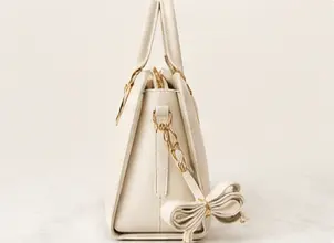 sabuj hub off white flap bag side view sabuj hub off white flap bag side view