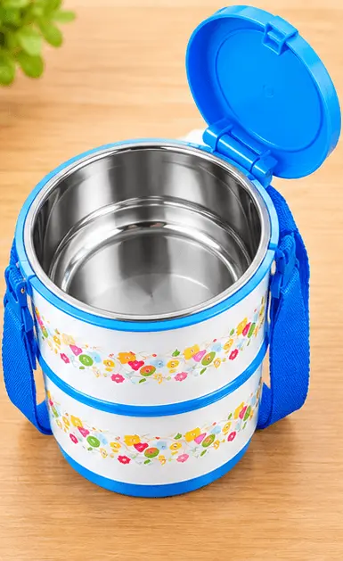 sabuj hub open lid stainless steel lunch box. sabuj hub open lid stainless steel lunch box.