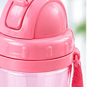 sabuj hub pink water bottle cap close up