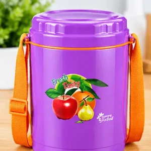 sabuj hub purple insulated lunch box front