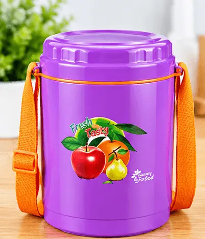 sabuj hub purple insulated lunch box front sabuj hub purple insulated lunch box front