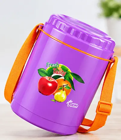 sabuj hub purple lunch box angled view sabuj hub purple lunch box angled view