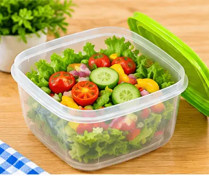 sabuj hub square food container filled with salad sabuj hub square food container filled with salad
