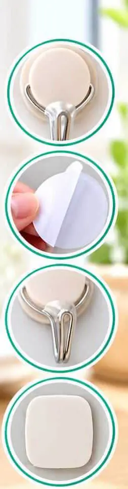 sabuj hub zhongqiu adhesive wall hooks backing view sabuj hub zhongqiu adhesive wall hooks backing view