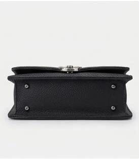 stylish black hello kitty handbag back view stylish black hello kitty handbag back view