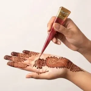 rangapori mehendi application on hand