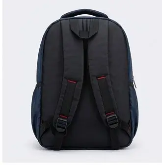 sabuj hub fashion blue school backpack back view. sabuj hub fashion blue school backpack back view.