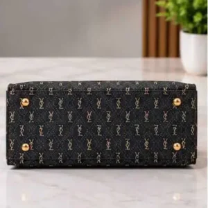 sabuj hub monogram handbag bottom view.