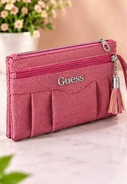 sabuj hub pink textured long wallet front view sabuj hub pink textured long wallet front view